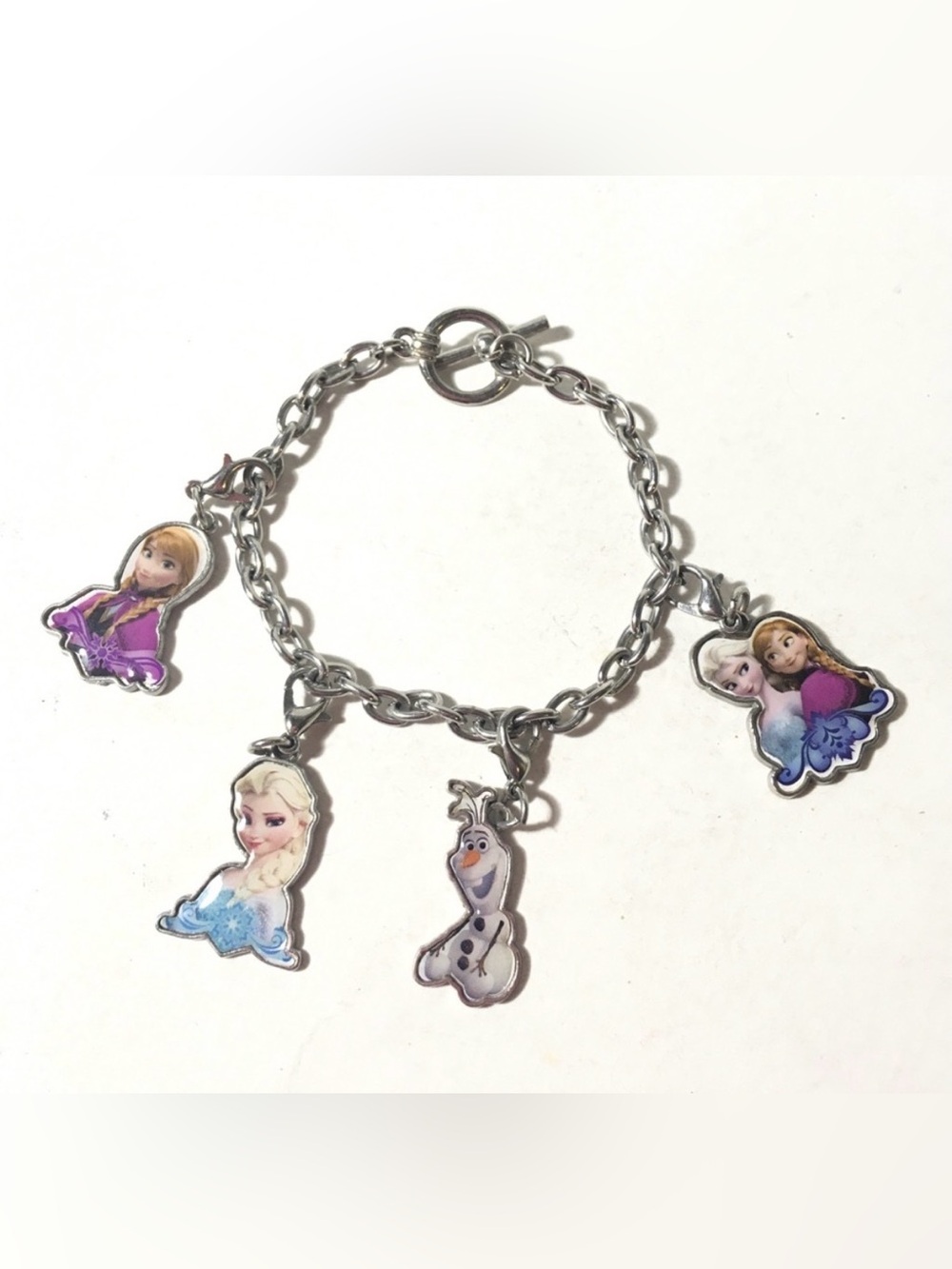Disney Frozen Charm Bracelet • Elsa Anna Olaf